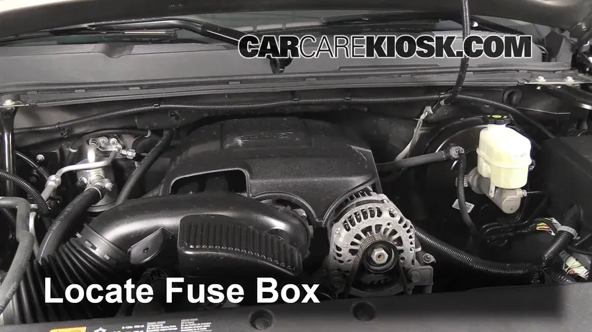 2013 Chevrolet Silverado 1500 LT 5.3L V8 FlexFuel Crew Cab Pickup Fusible (motor) Cambio